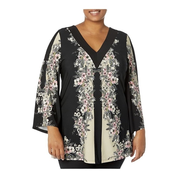 Avenue Plus Size Tunic Broadway Place - Picture 1 of 8